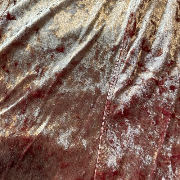 Velvet off the shoulder bodysuit - Picture 2 of 2